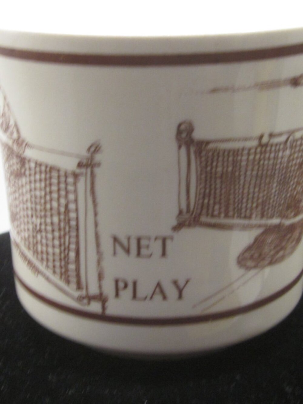 Vintage Tennis Coffee Mug Gary Patterson - Picture 3 of 3